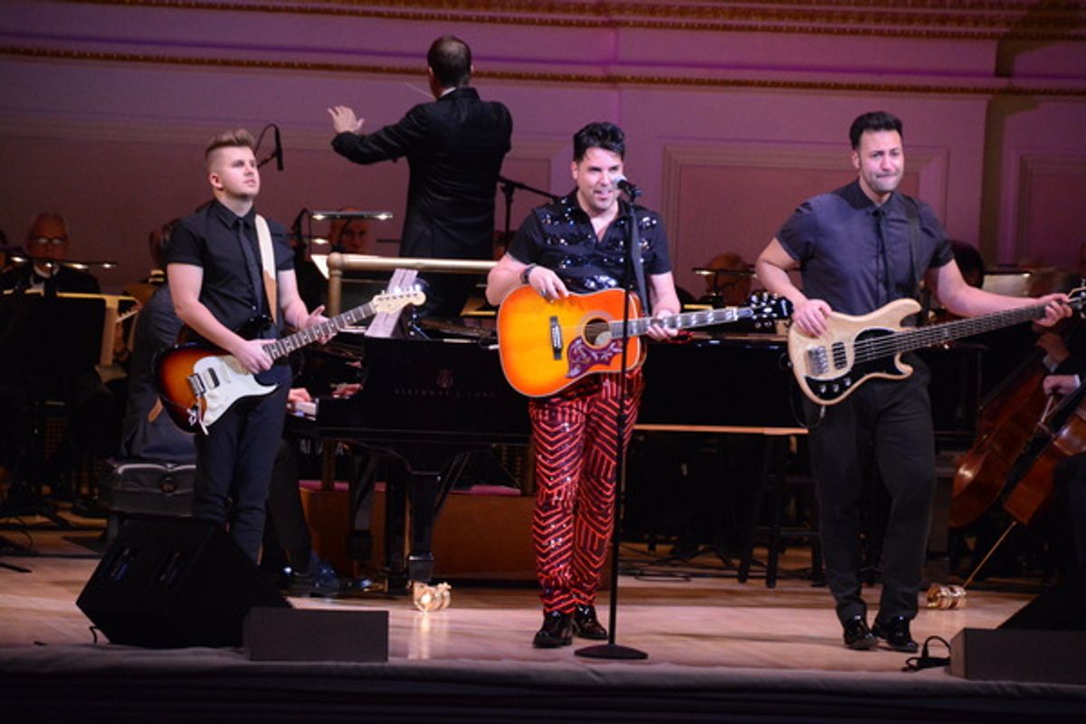 Alec Zeilon, Frankie Moreno and Tony Moreno at 