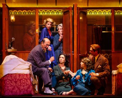 Julia Aks, Christine Dunford,  Anne Gee Byrd, Tony Amendola, Zarah Mahler, Rachel Sei Photo