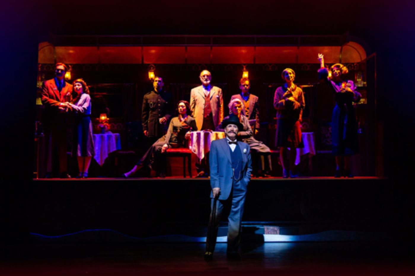 Photo Flash: First Look at the West Coast Premiere AGATHA CHRISTIE'S MURDER ON THE ORIENT EXPRESS  Image