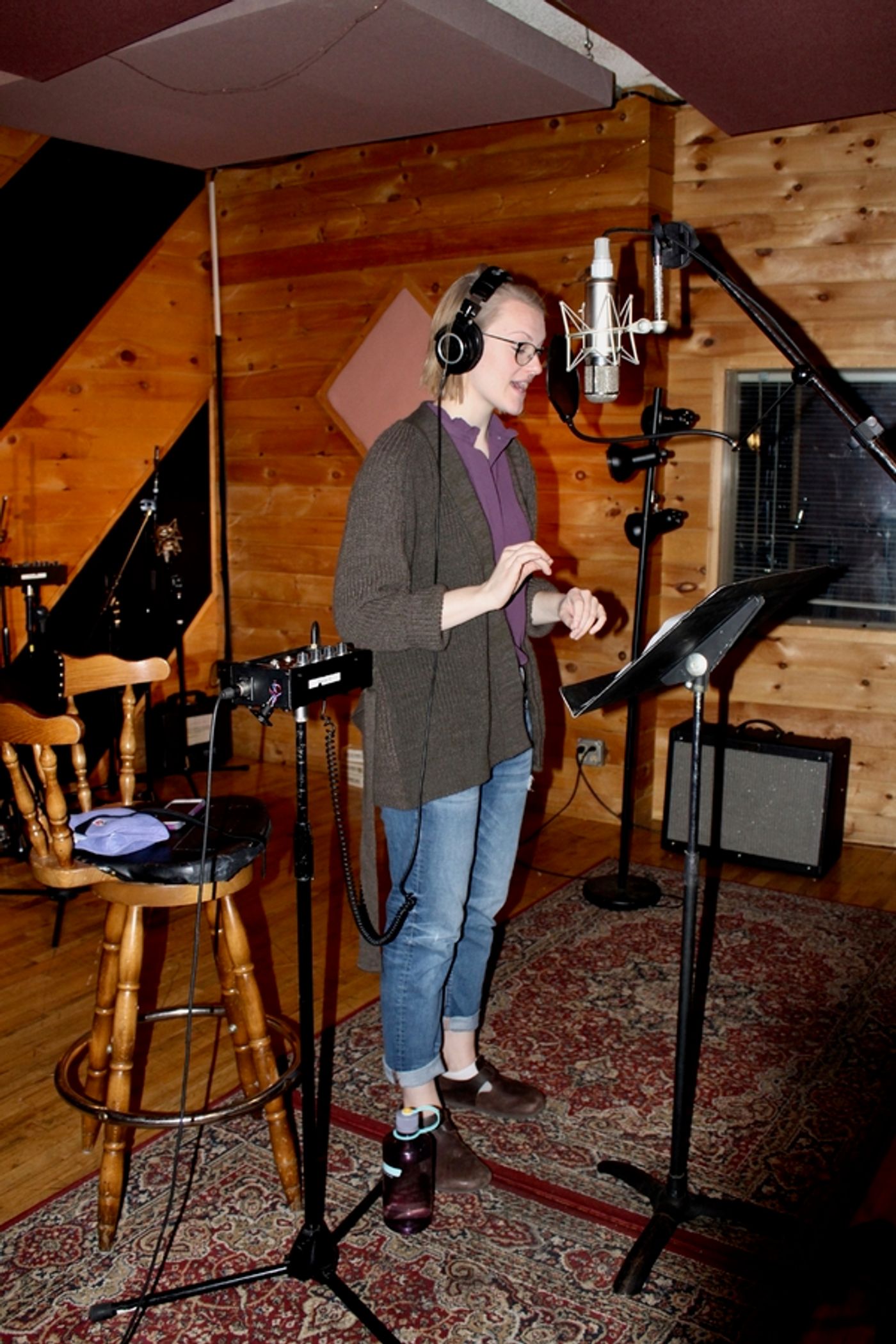 Exclusive Photo Coverage: MY FAIR LADY's Kerstin Anderson Gets Ready for a Lovery Holiday with Carols For A Cure!  Image