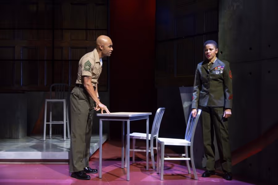 Review: THE TRIAL OF DONNA CAINE at GSP is an Engrossing Courtroom Drama Image