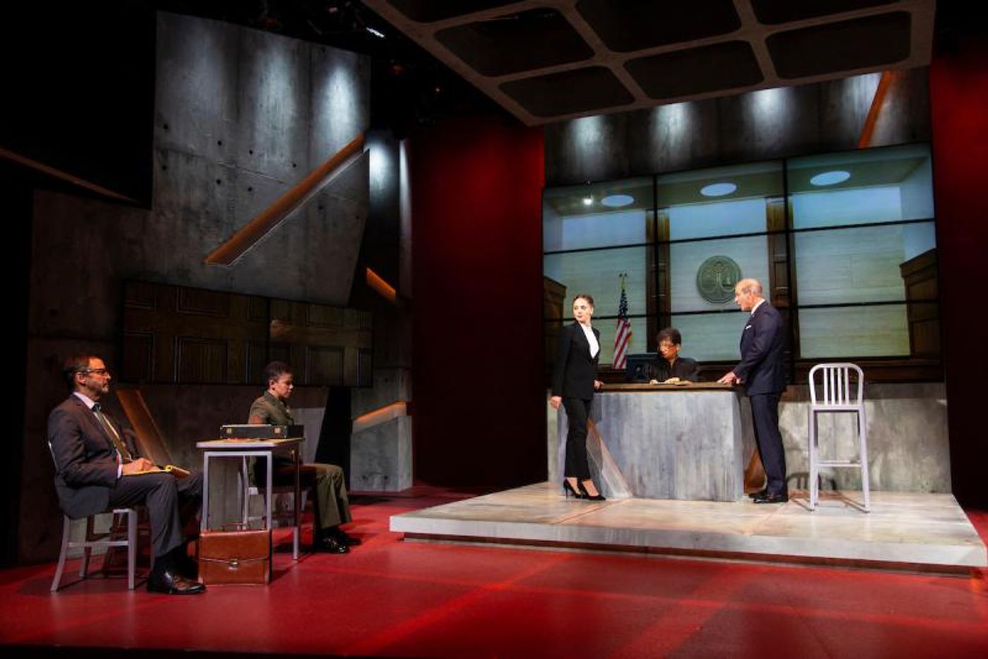 Review: THE TRIAL OF DONNA CAINE at GSP is an Engrossing Courtroom Drama  Image