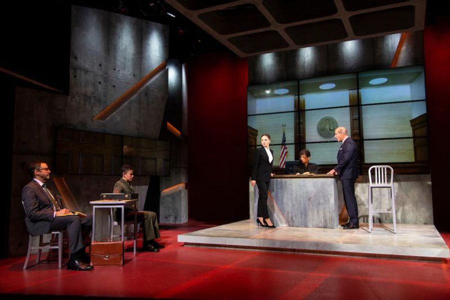 Review: THE TRIAL OF DONNA CAINE at GSP is an Engrossing Courtroom Drama Image