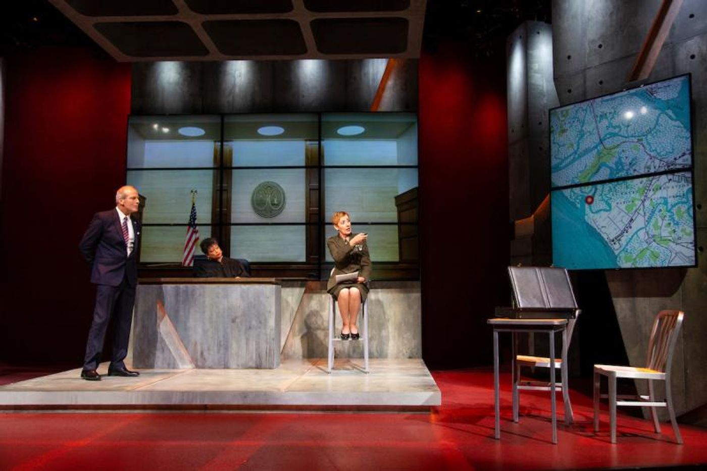 Review: THE TRIAL OF DONNA CAINE at GSP is an Engrossing Courtroom Drama  Image