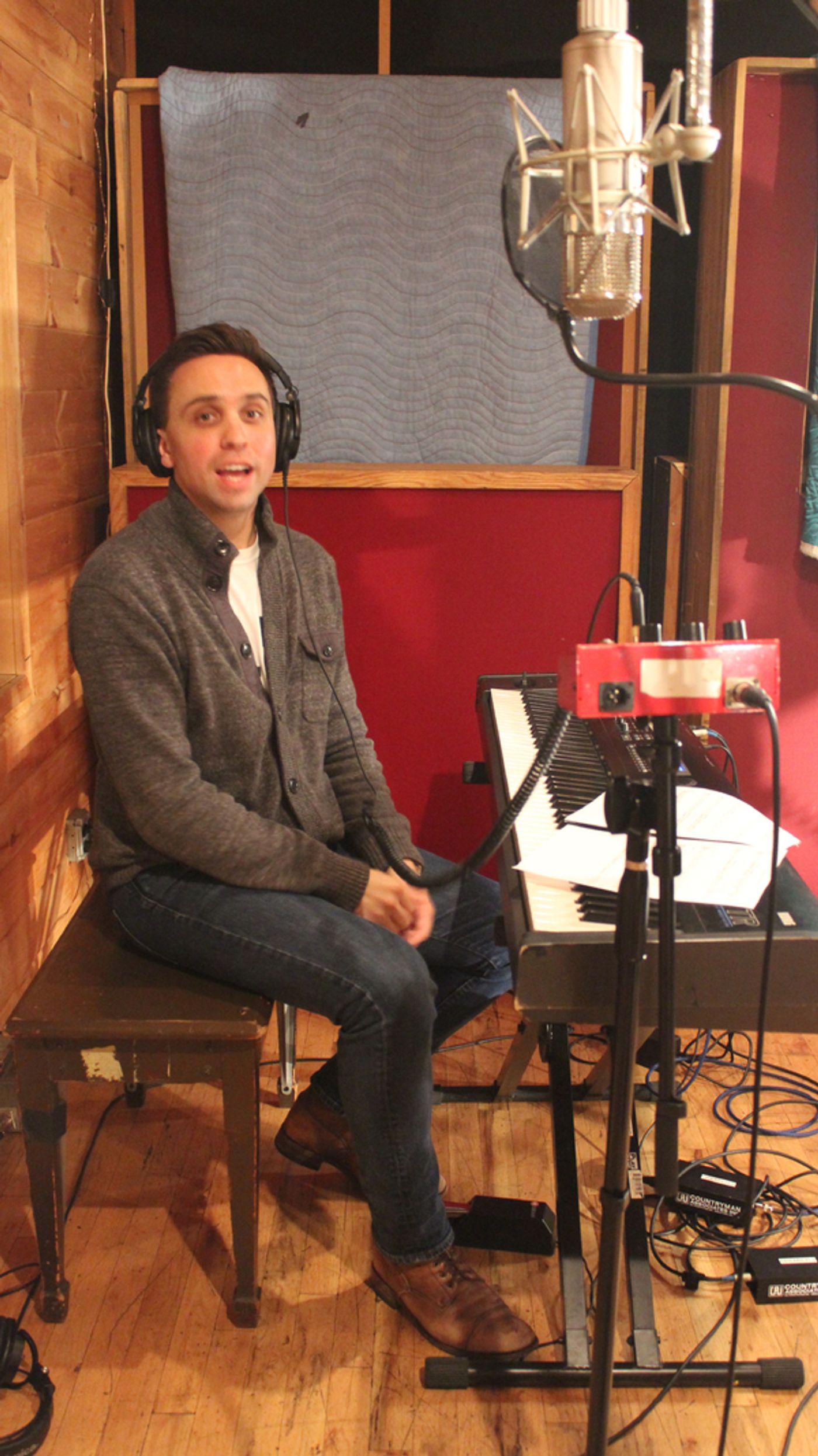 Exclusive Photo Coverage: ONCE ON THIS ISLAND Cast Decks the Halls for Carols For A Cure!  Image