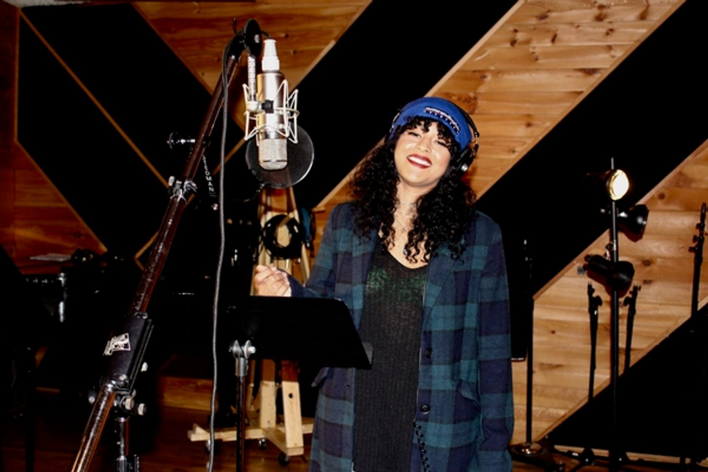 Exclusive Photo Coverage: ONCE ON THIS ISLAND Cast Decks the Halls for Carols For A Cure!  Image