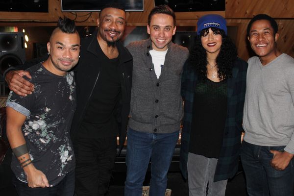 Exclusive Photo Coverage: ONCE ON THIS ISLAND Cast Decks the Halls for Carols For A Cure! — photo 9 of 10