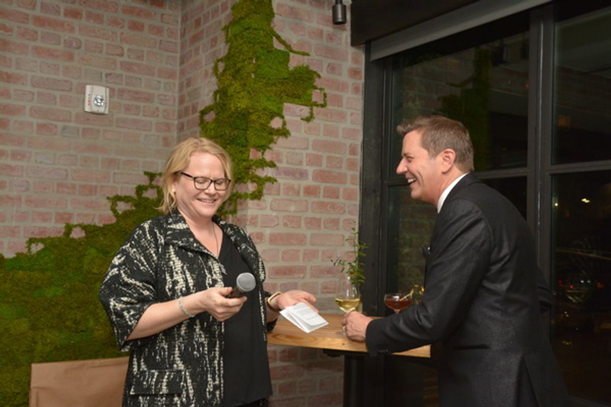 Anne M. Swanson (Executive Director) and Steven Reineke at 