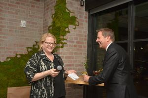 Anne M. Swanson (Executive Director) and Steven Reineke Photo
