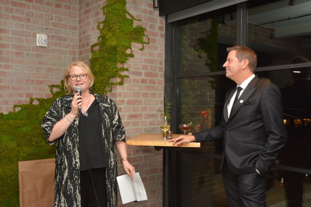 Anne M. Swanson and Steven Reineke at 