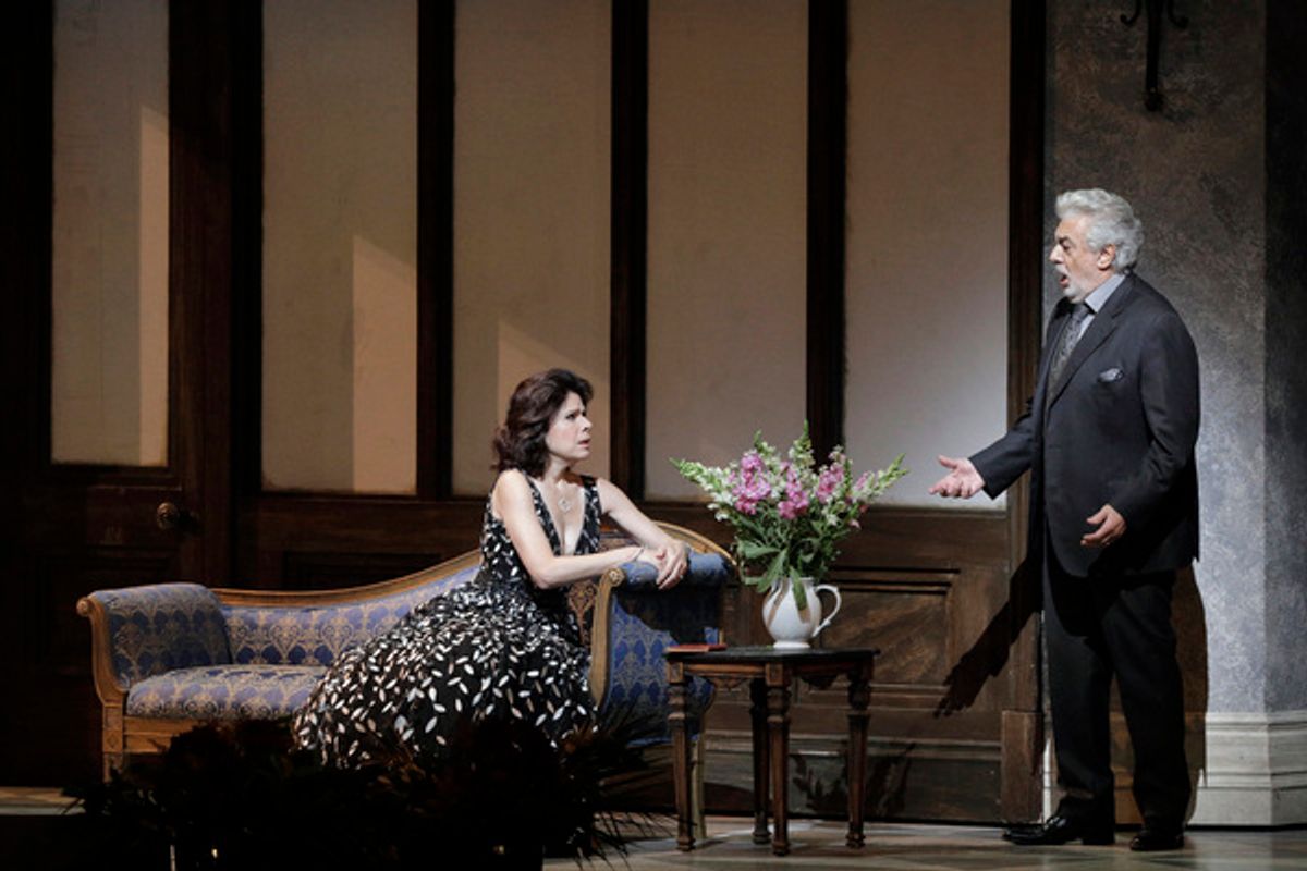 Ana Maria Martinez and Placido Domingo at 