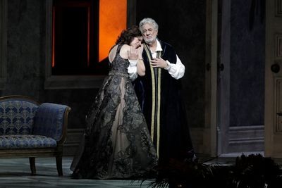 Ana Maria Martinez and Placido Domingo Photo