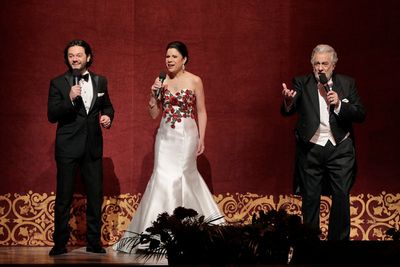 Placido Domingo, Ana Maria Martinez and Arturo Chacon-Cruz  Photo