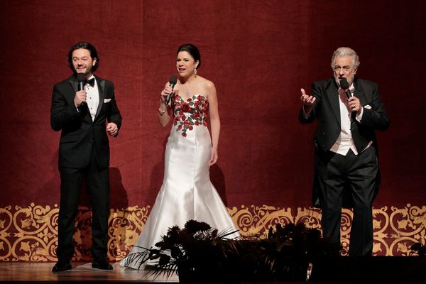 Placido Domingo, Ana Maria Martinez and Arturo Chacon-Cruz  Photo