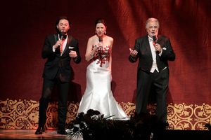 Placido Domingo, Ana Maria Martinez and Arturo Chacon-Cruz  Photo