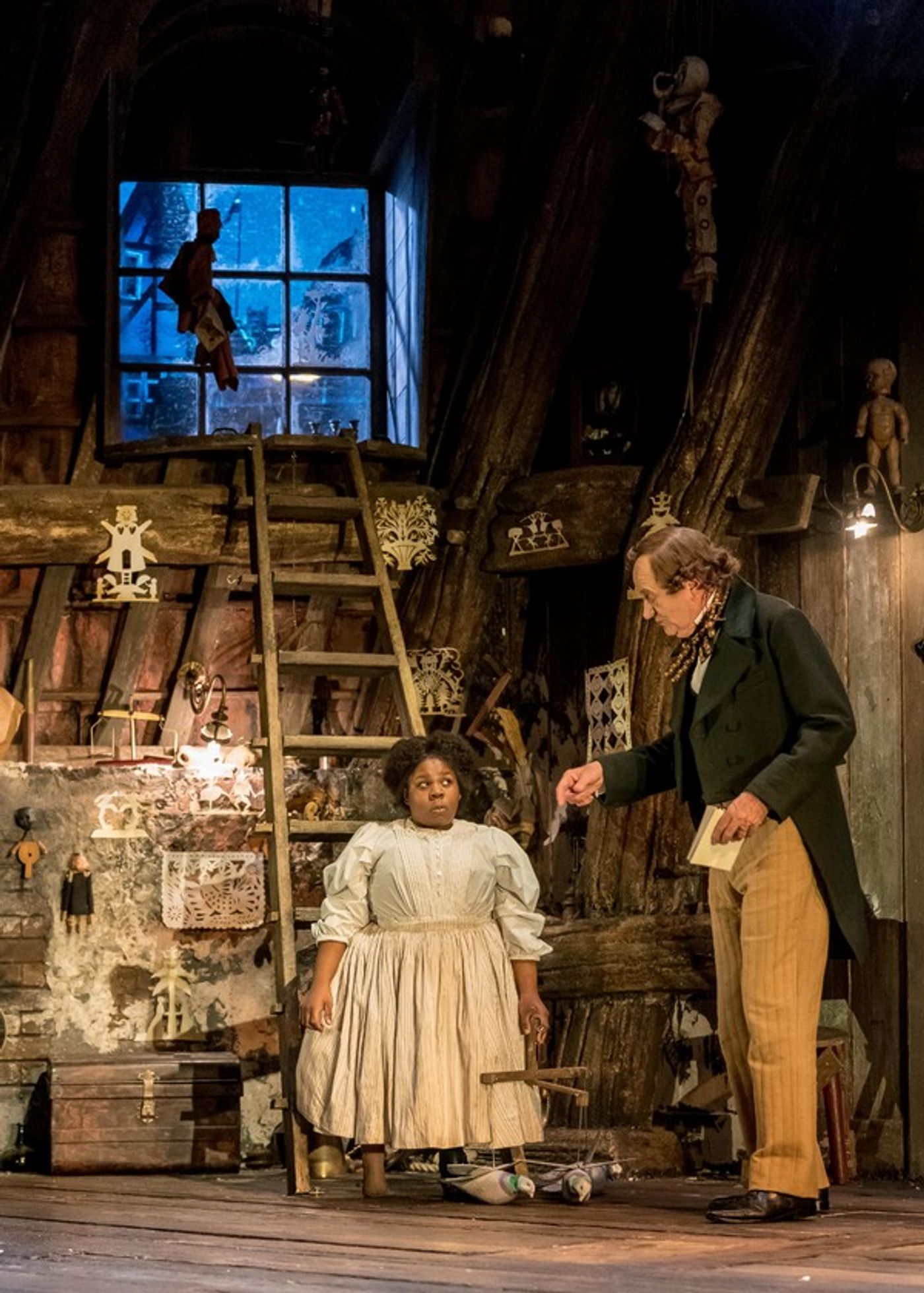 Photo Flash: First Look at A VERY VERY VERY DARK MATTER at the Bridge Theatre  Image