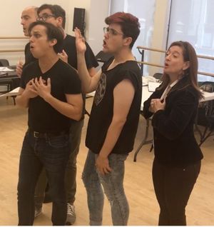 William Michals, Jonathan Hadley, Derek Ferguson, Stephen Stanic, Lanie Munro Photo