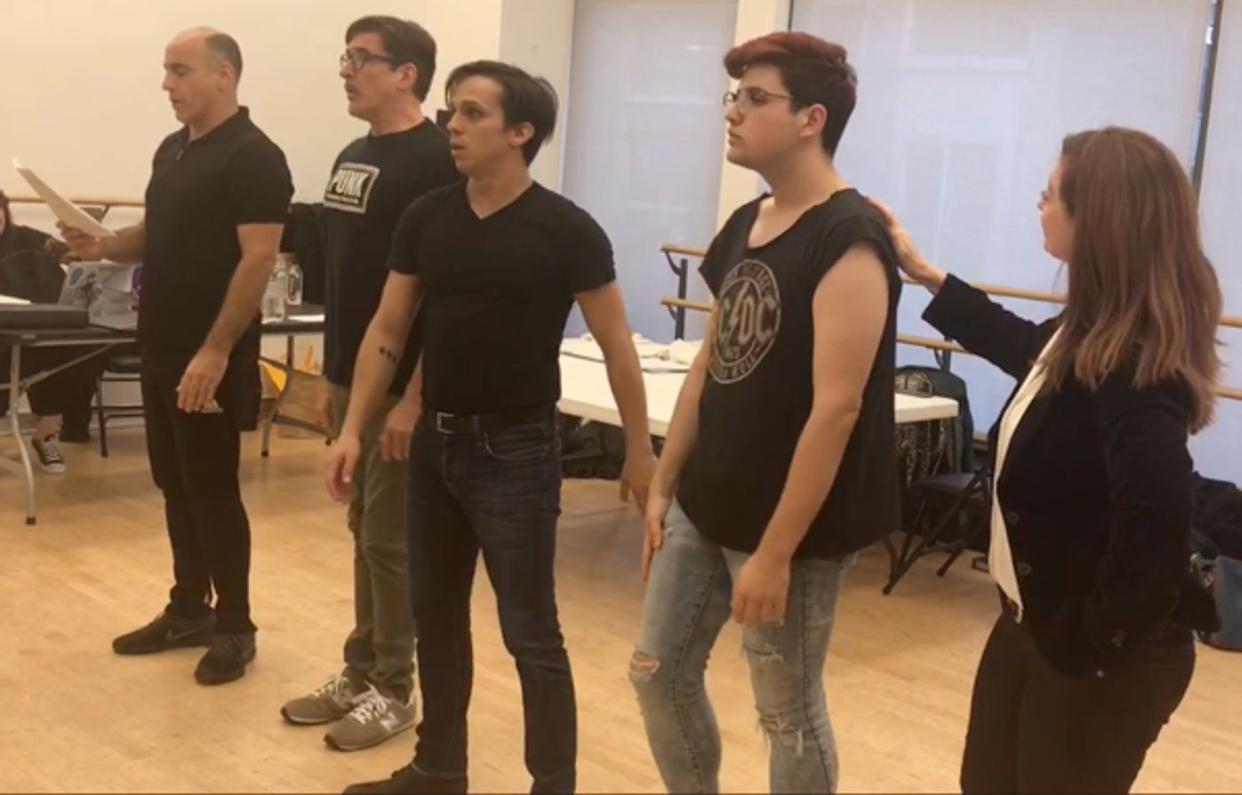 Photo Flash: Inside Rehearsal For NUCLEAR FOLLIES: A Musical Revue About the End of the World  Image