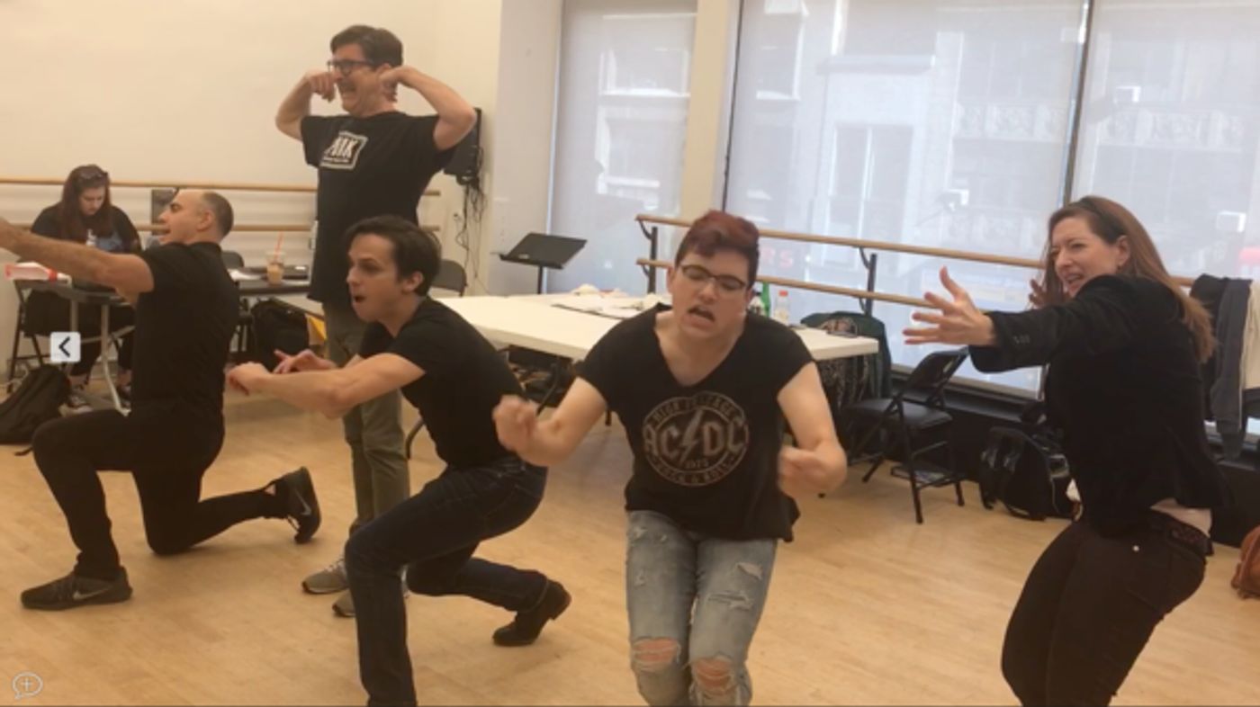 Photo Flash: Inside Rehearsal For NUCLEAR FOLLIES: A Musical Revue About the End of the World  Image