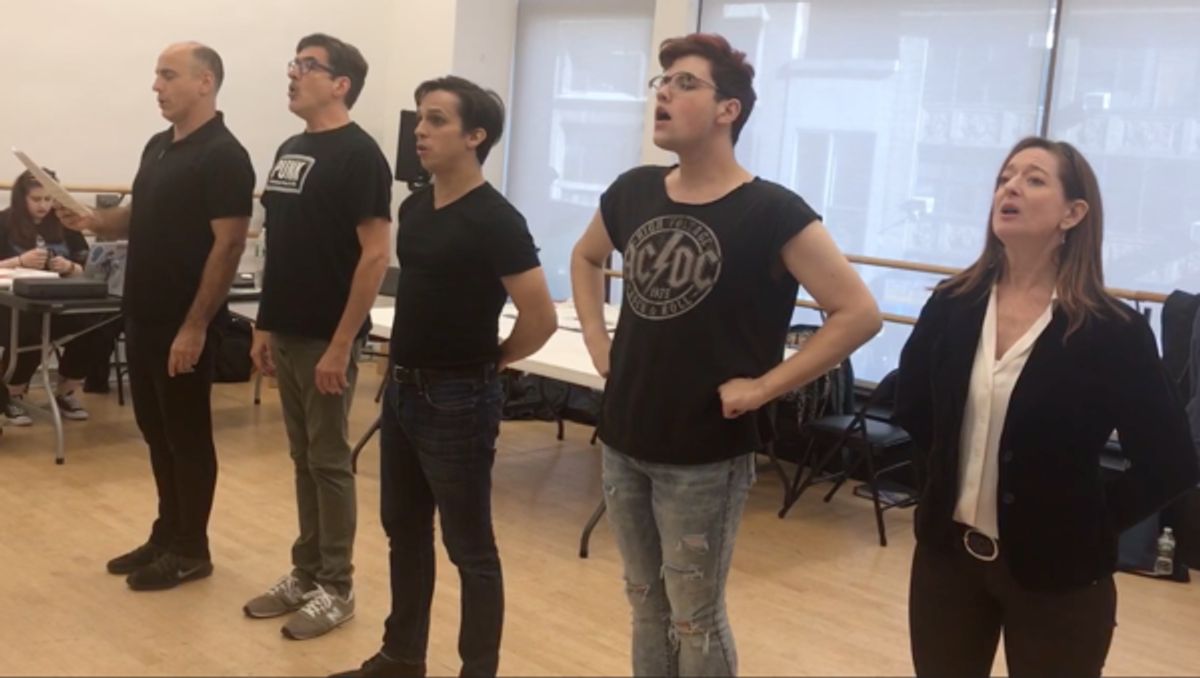 William Michals, Jonathan Hadley, Derek Ferguson, Stephen Stanic, Lanie Munro at 