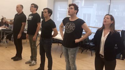 William Michals, Jonathan Hadley, Derek Ferguson, Stephen Stanic, Lanie Munro Photo