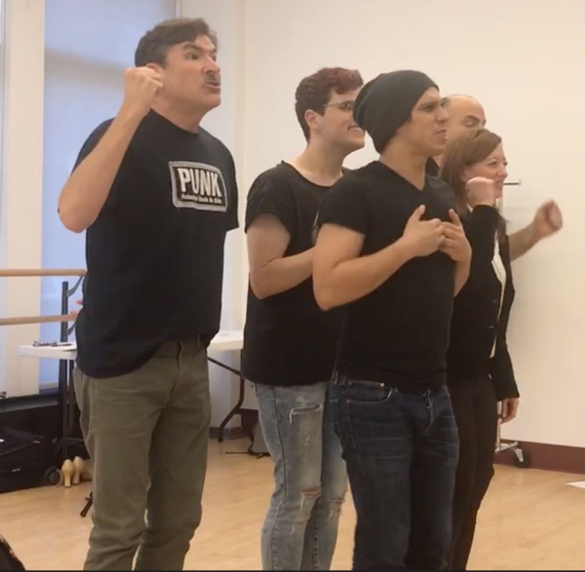 William Michals, Jonathan Hadley, Derek Ferguson, Stephen Stanic, Lanie Munro at 