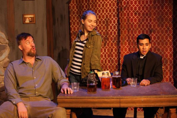 Robert Tobin, Phoebe Moore and Mark Tacderas Photo