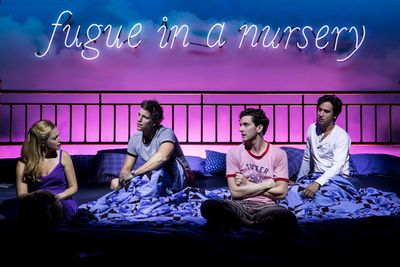 Roxanna, Ward Horton, Michael Urie, Michael Hsu Rosen Photo