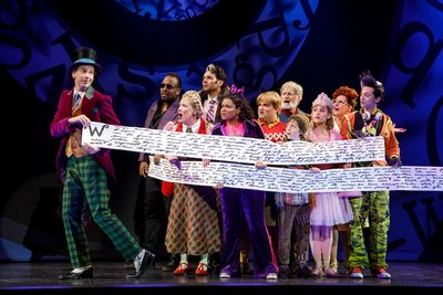 Noah Weisberg as Willy Wonka Photo