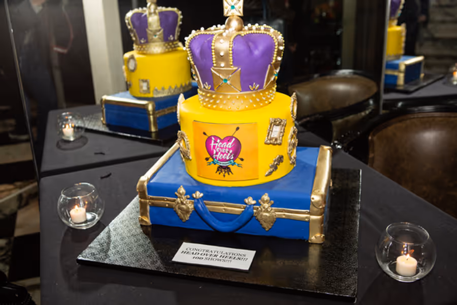 Photo Flash: They Still Got the Beat! HEAD OVER HEELS Celebrates 100 Shows on Broadway Image