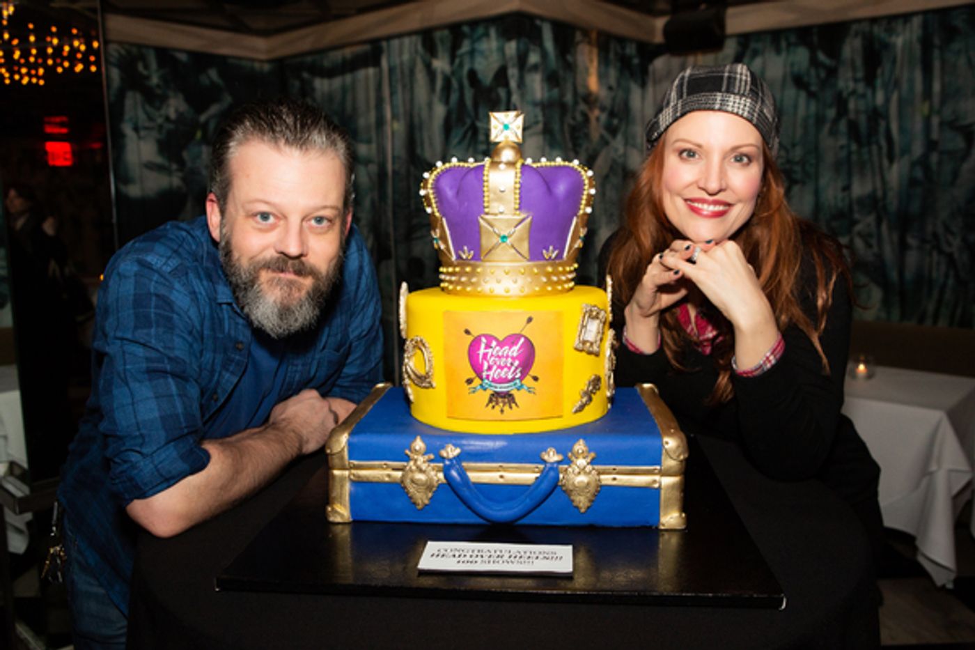 Photo Flash: They Still Got the Beat! HEAD OVER HEELS Celebrates 100 Shows on Broadway  Image