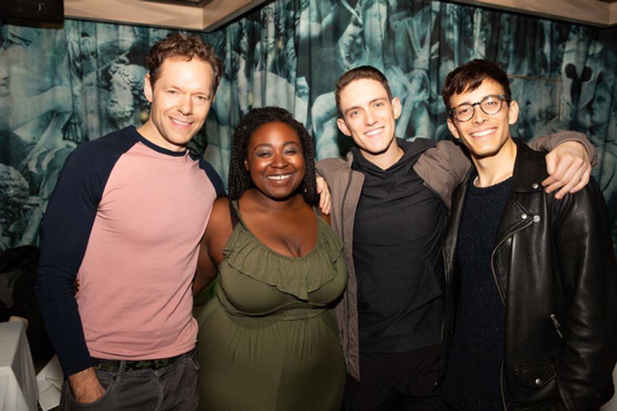 Photo Flash: They Still Got the Beat! HEAD OVER HEELS Celebrates 100 Shows on Broadway Image