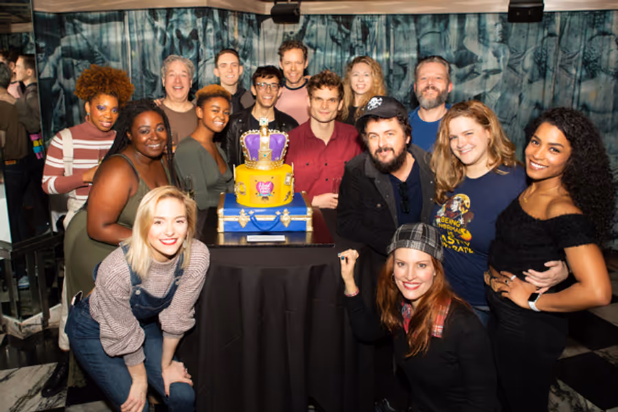 Photo Flash: They Still Got the Beat! HEAD OVER HEELS Celebrates 100 Shows on Broadway Image