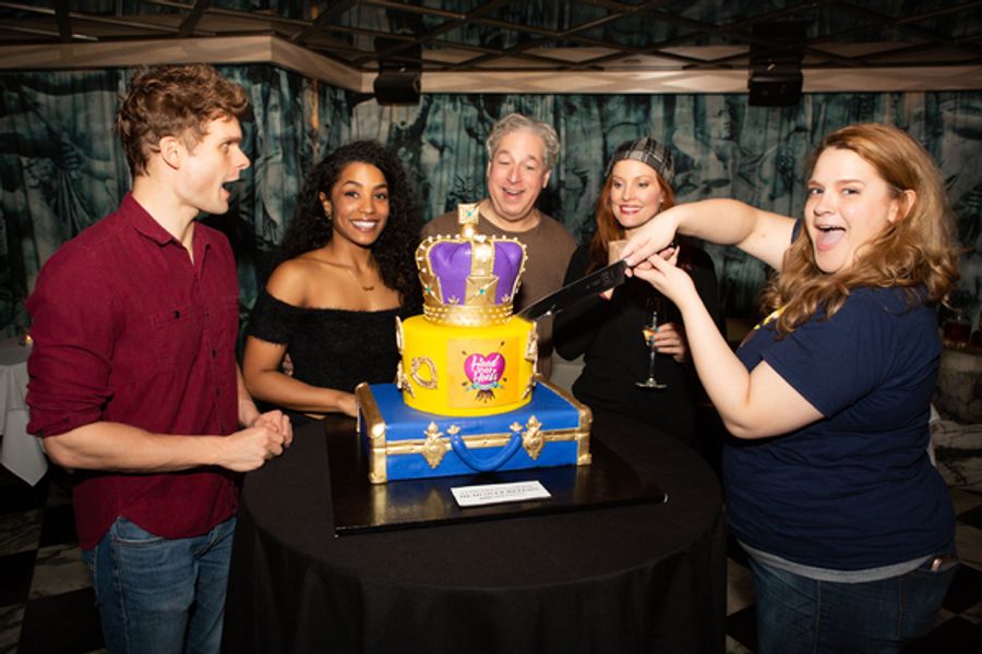 Photo Flash: They Still Got the Beat! HEAD OVER HEELS Celebrates 100 Shows on Broadway Image