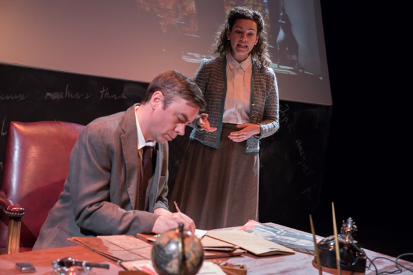 Photo Coverage: First look at Catco and Evolution Theatre Company's BREAKING THE CODE  Image