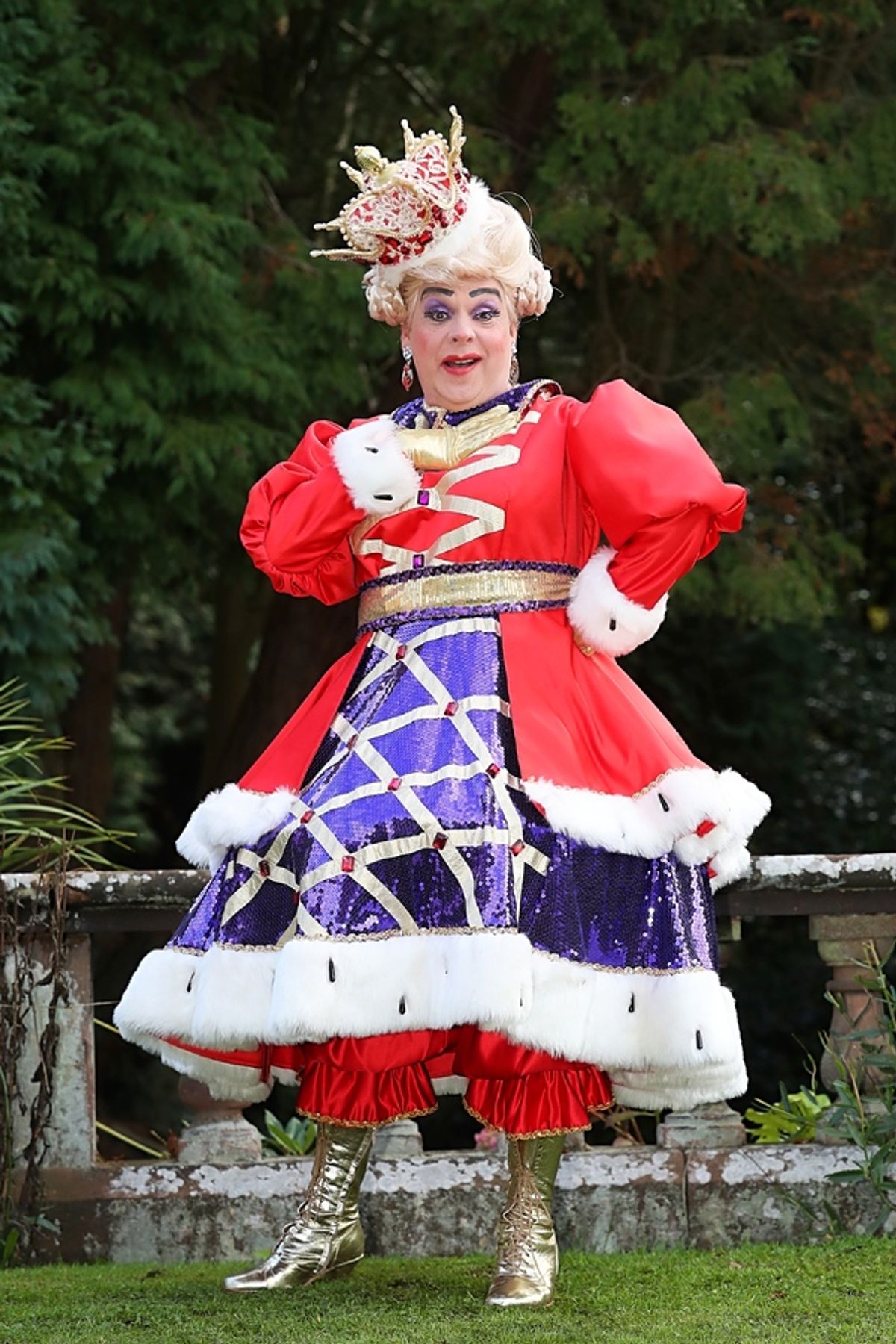  Ian Adams as Queen Wilhemina  at 