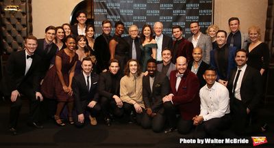 Donna Murphy with the cast and theater Company Team Photo