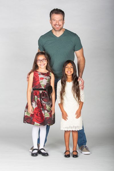 Sadie Tess Coleman and Leila Manuel appear as Cindy-Lou Who with Edward Watts as The  Photo