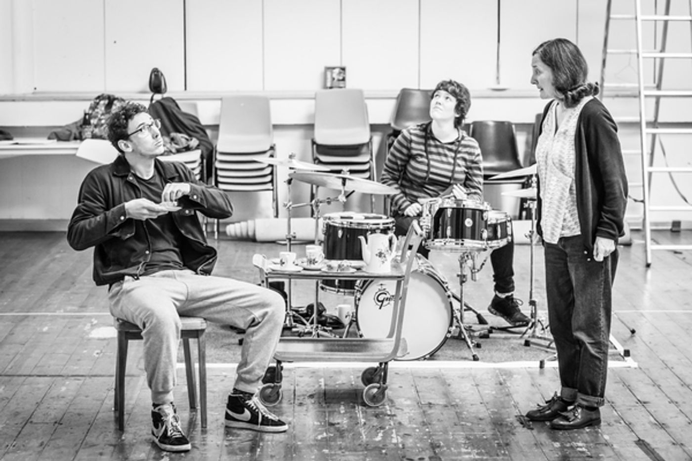 Photo Flash: Inside Rehearsal For PINTER FOUR From Pinter at the Pinter Season  Image