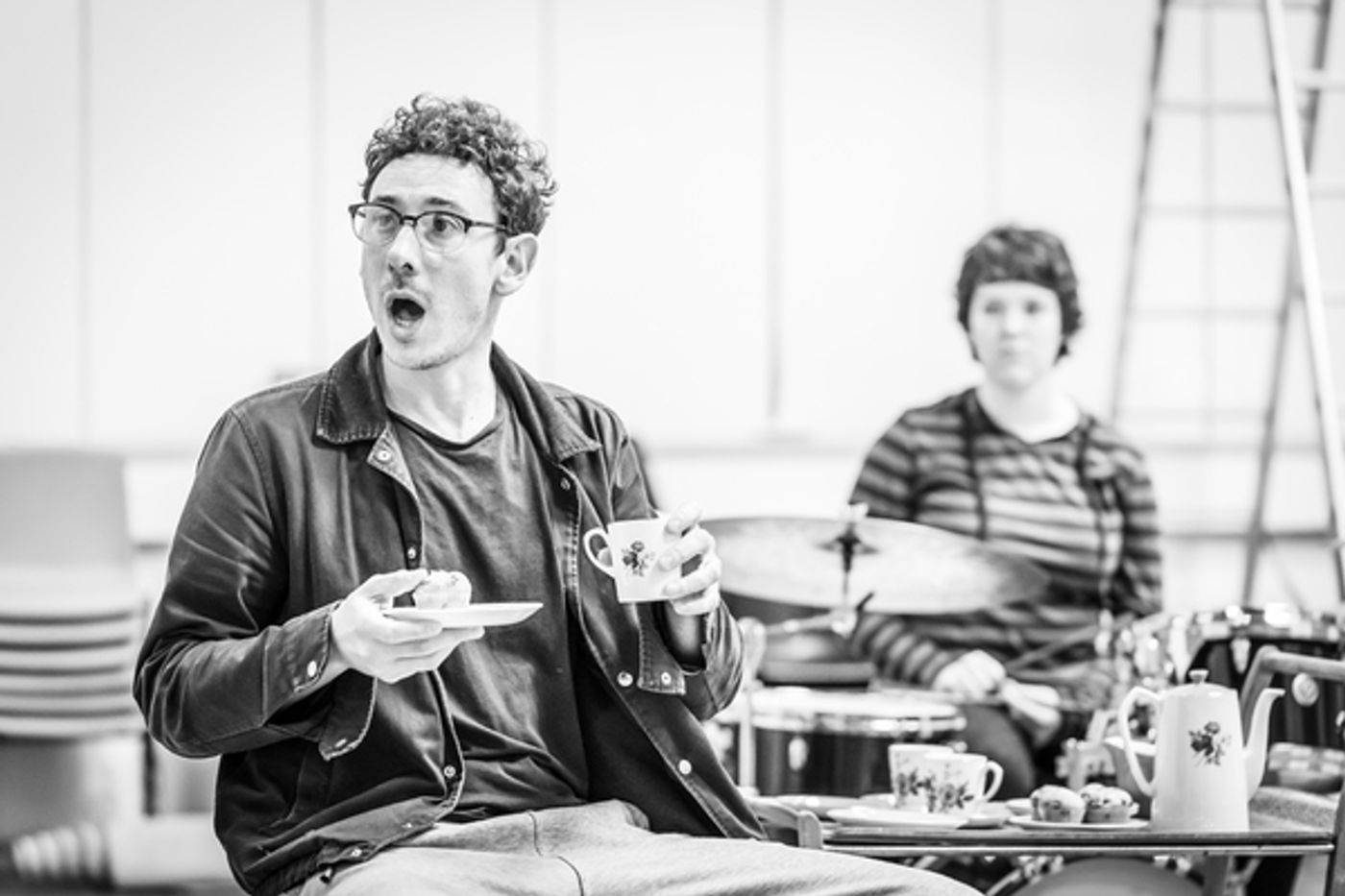 Photo Flash: Inside Rehearsal For PINTER FOUR From Pinter at the Pinter Season  Image