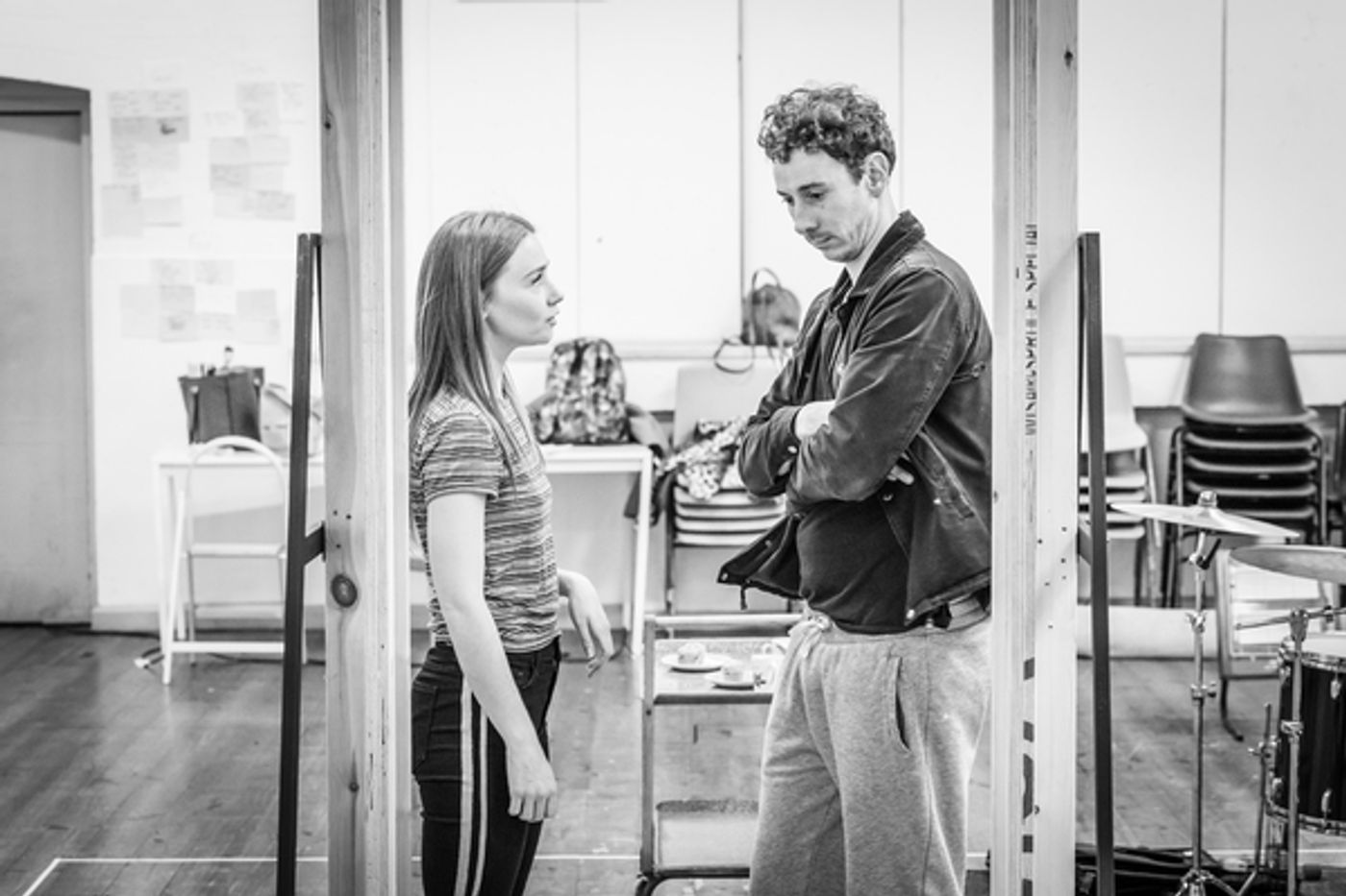 Photo Flash: Inside Rehearsal For PINTER FOUR From Pinter at the Pinter Season  Image