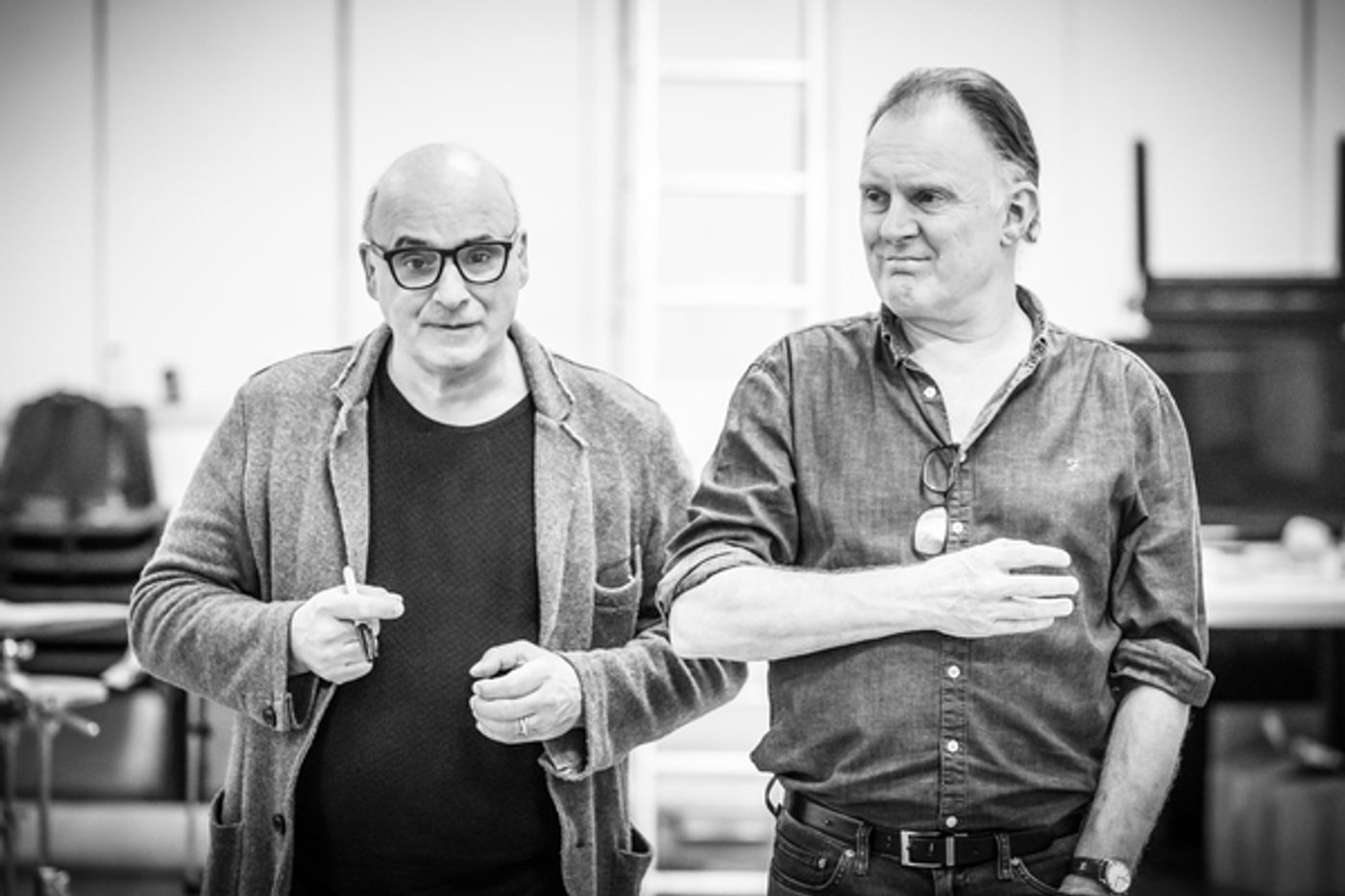 Photo Flash: Inside Rehearsal For PINTER FOUR From Pinter at the Pinter Season  Image