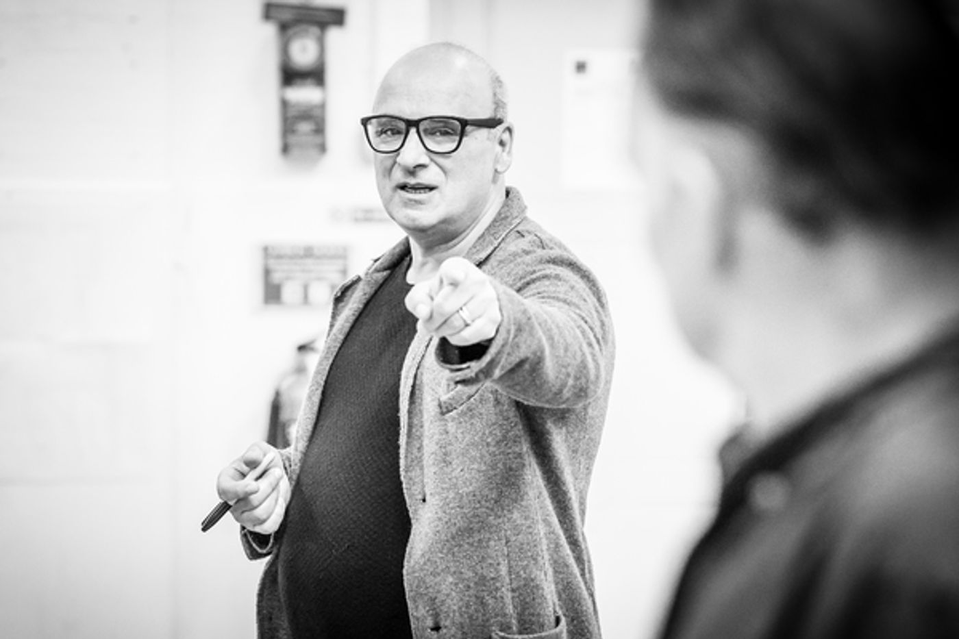 Photo Flash: Inside Rehearsal For PINTER FOUR From Pinter at the Pinter Season  Image
