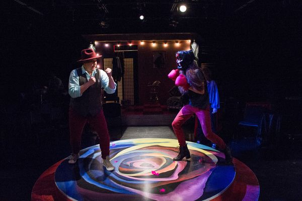 Ezra Tolzian (Cesario), Jenna Rossman (Andrew) Photo