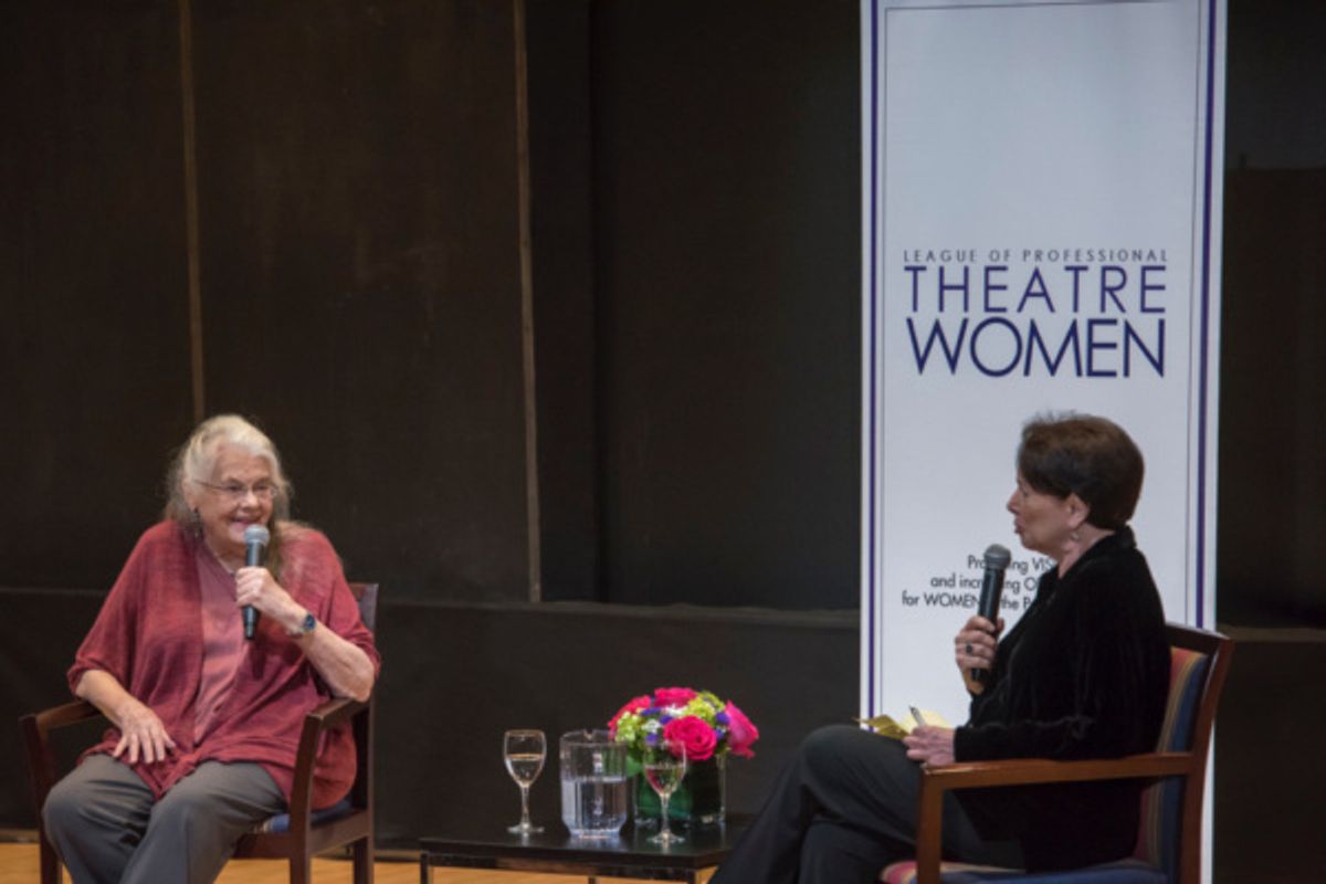 Acclaimed actor Lois Smith speaking with award-winning Drama Critic Linda Winer

Photo credit: Ashley Garrett Photography at 