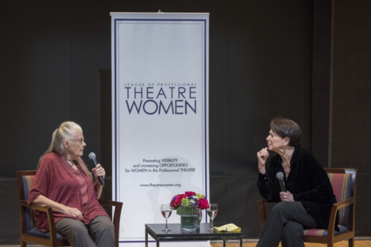 Drama Critic Linda Winer interviewing actress Lois Smith about her career in stage and film. 

Photo credit: Ashley Garrett Photography at 
