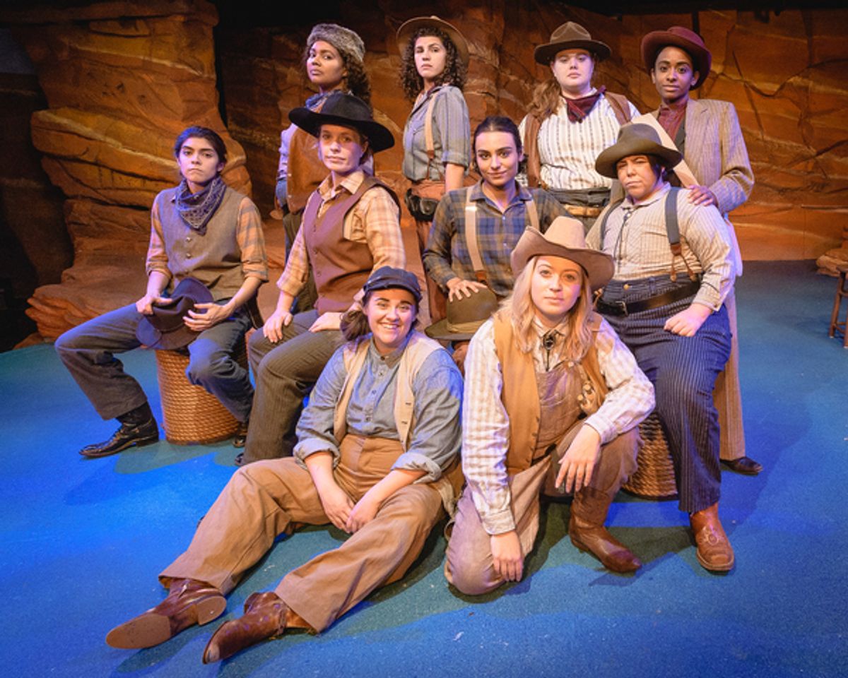 Chris Herrero (Hawkins), Camille Monae (John Wesely Powell), Nicole Neely (Bradley), Rachel MacKnight (Hall), Gazelle Garcia (Old Shady), Dana Schultes (Frank Goodman), Jordan Desmarais (Seneca Howland), Giovanna Grimaldo (O.G. Howland), Octavia Y. Thom at 