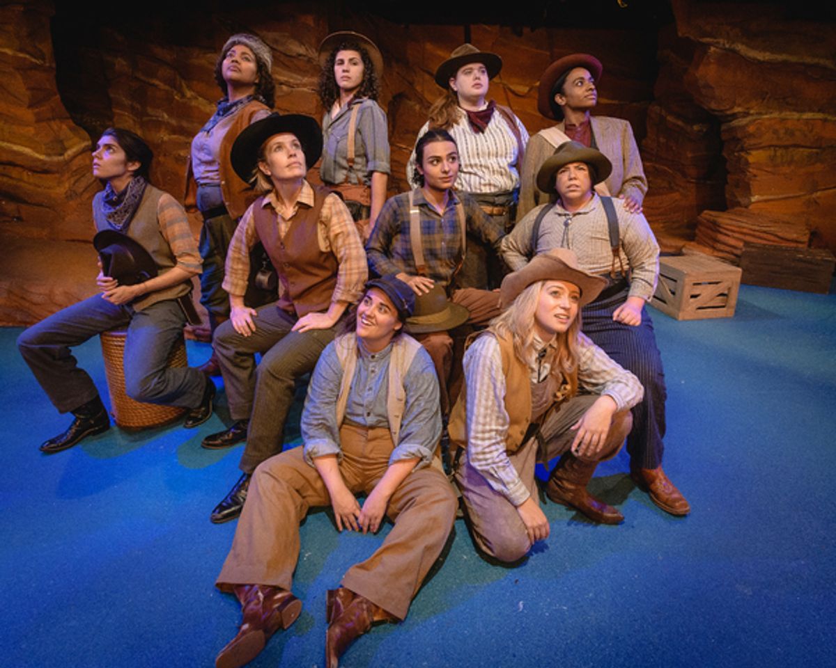 Chris Herrero (Hawkins), Camille Monae (John Wesely Powell), Nicole Neely (Bradley), Rachel MacKnight (Hall), Gazelle Garcia (Old Shady), Dana Schultes (Frank Goodman), Jordan Desmarais (Seneca Howland), Giovanna Grimaldo (O.G. Howland), Octavia Y. Thom at 