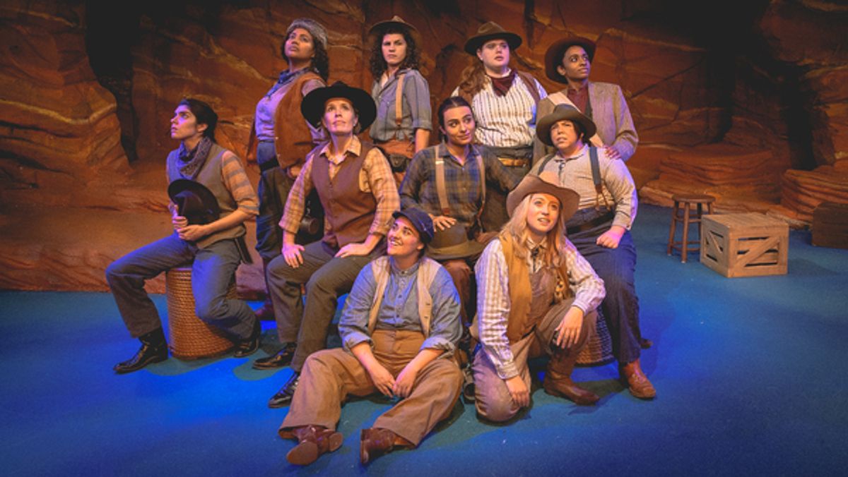 Chris Herrero (Hawkins), Camille Monae (John Wesely Powell), Nicole Neely (Bradley), Rachel MacKnight (Hall), Gazelle Garcia (Old Shady), Dana Schultes (Frank Goodman), Jordan Desmarais (Seneca Howland), Giovanna Grimaldo (O.G. Howland), Octavia Y. Thom at 