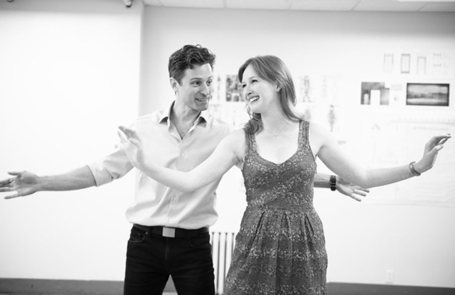 Photo Flash: Harriet Harris, Erin Mackey, Ed Dixon And More In Rehearsal For THE RIVALS At Bristol Riverside Theatre Image